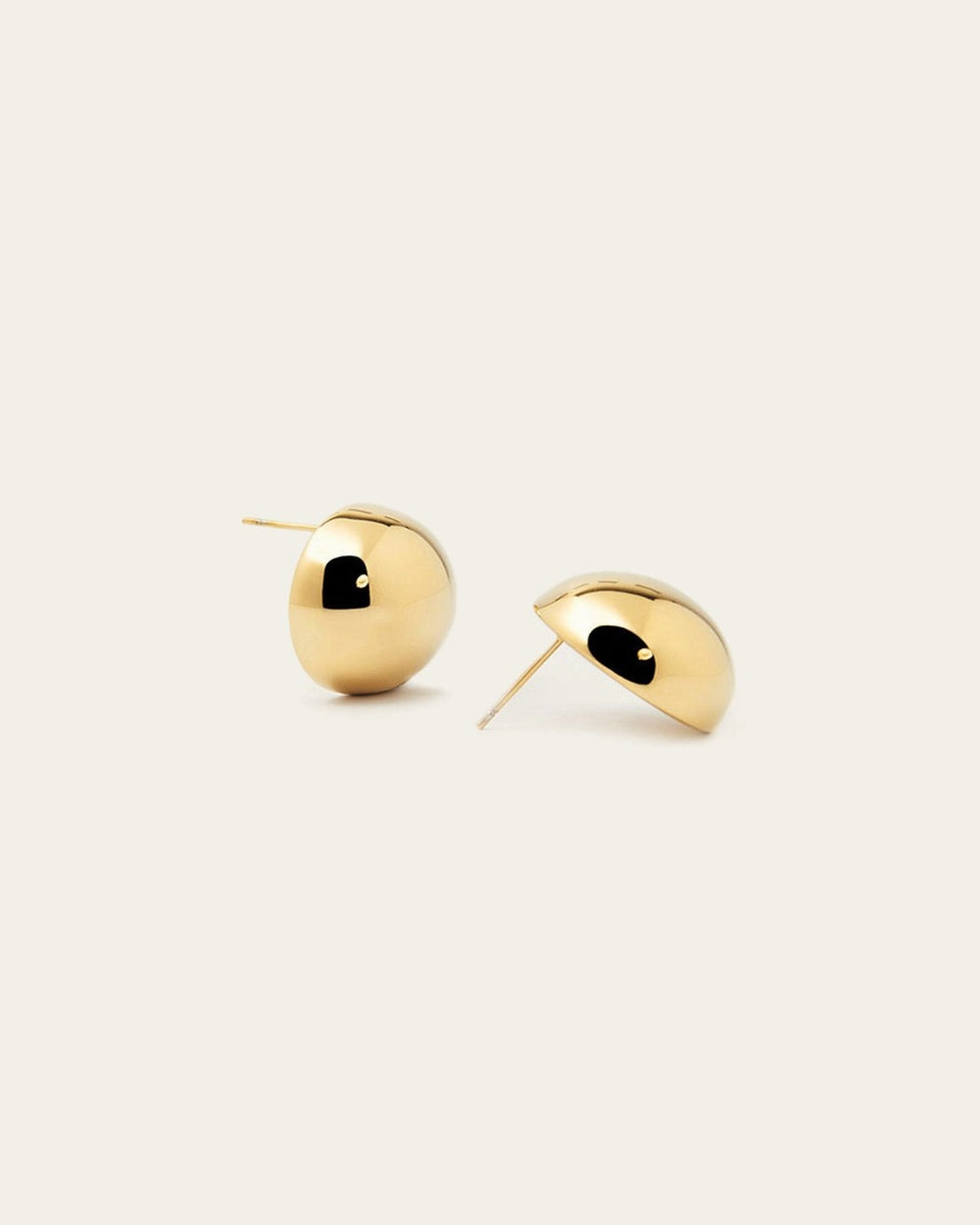 Boucles d'oreilles Boulia (Acier dore)