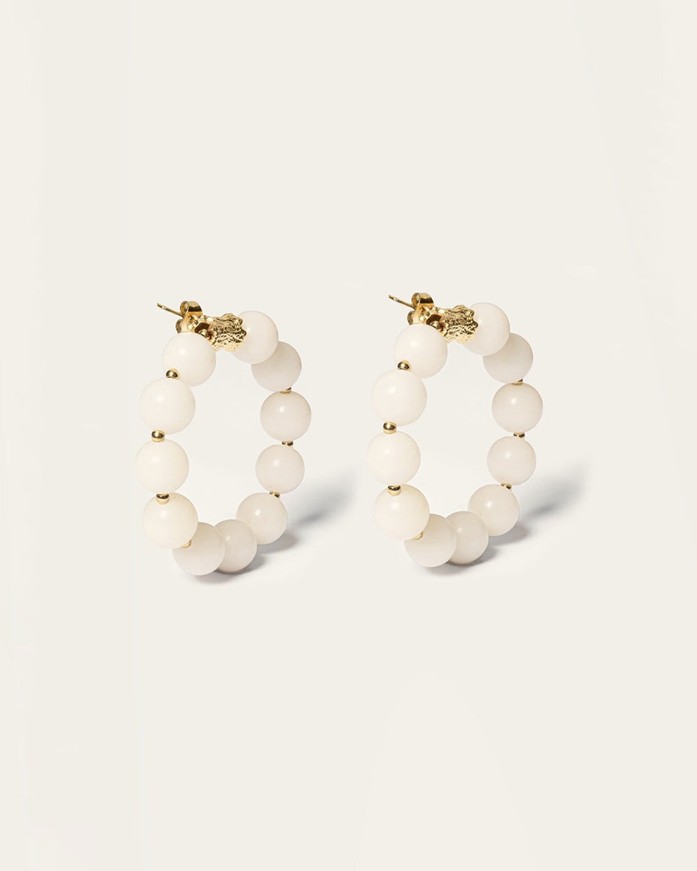 Boucles d'oreilles Tissa (Acier doré)