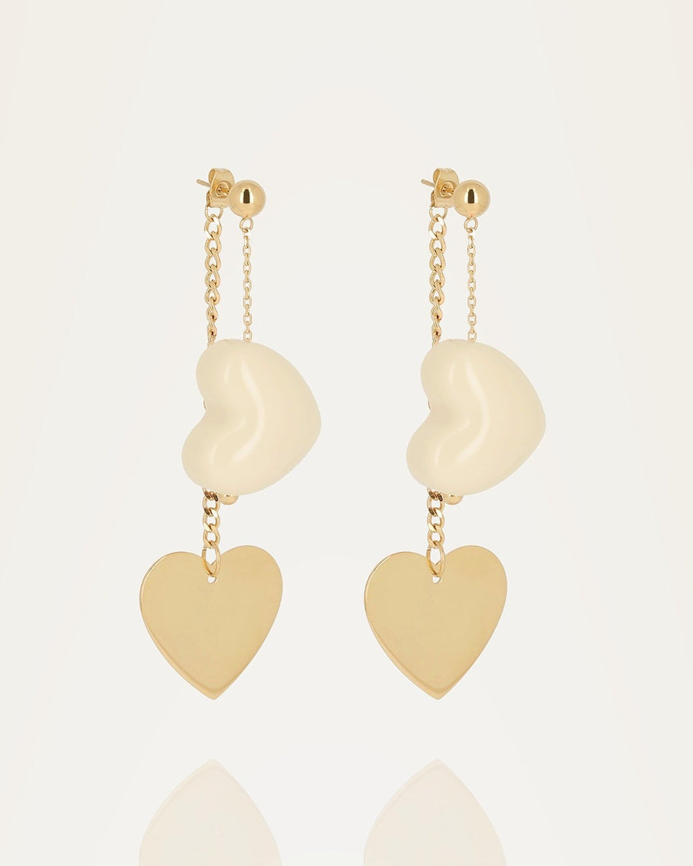 Valentin Earrings (Gold-plated Steel)