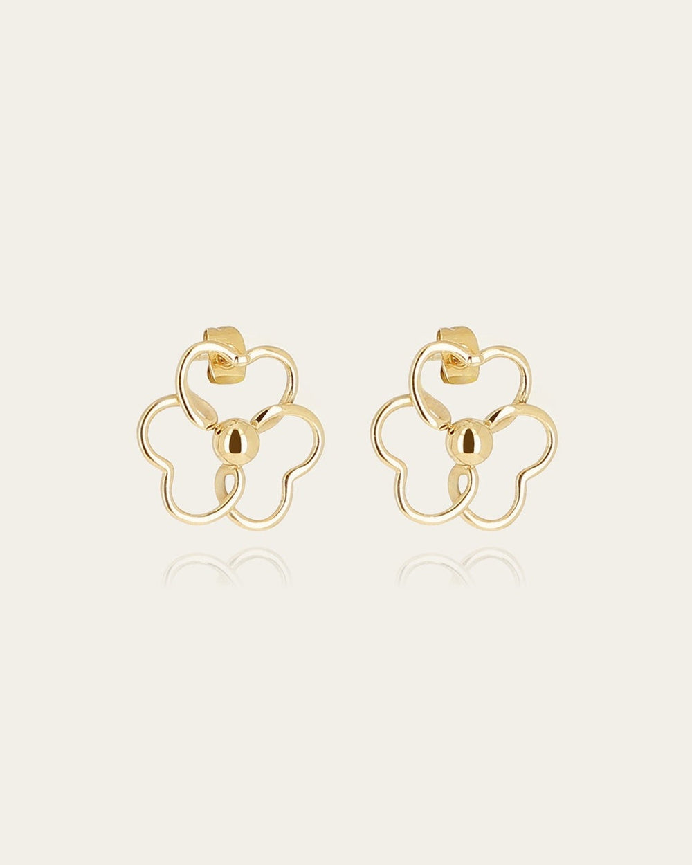 Albino Earrings (Gold-plated Steel)