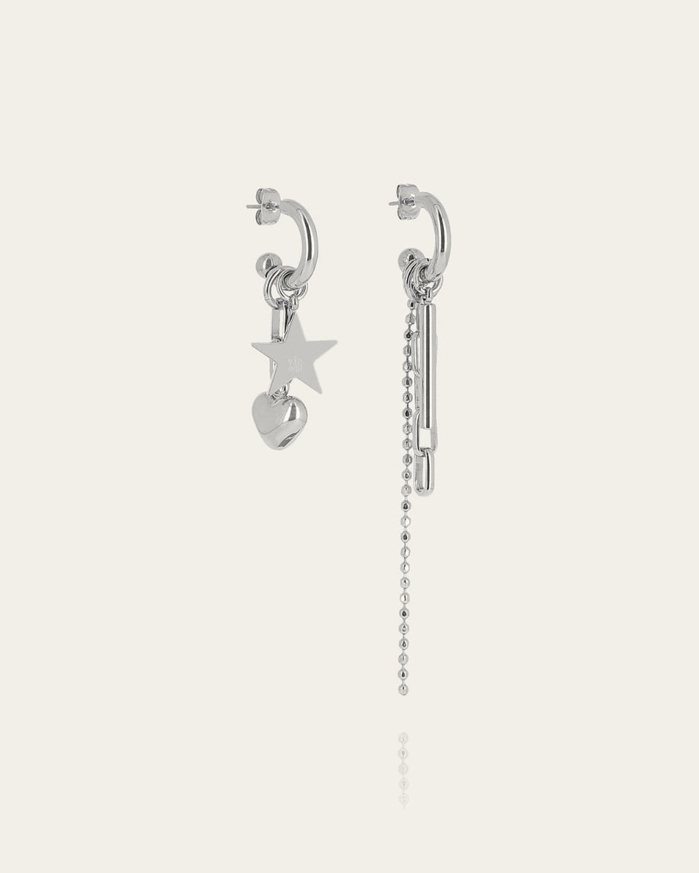 Boucles d'oreilles Cure (Acier)