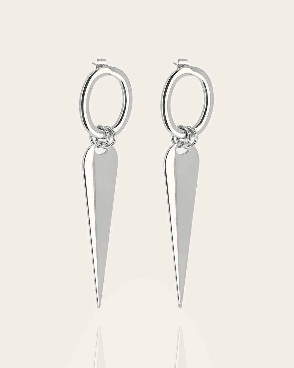 Boucles d'oreilles Brogy (Acier)