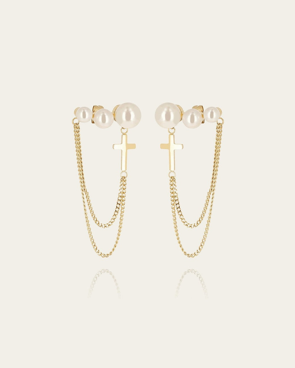 Boucles d'oreilles Mezcal (Acier doré)