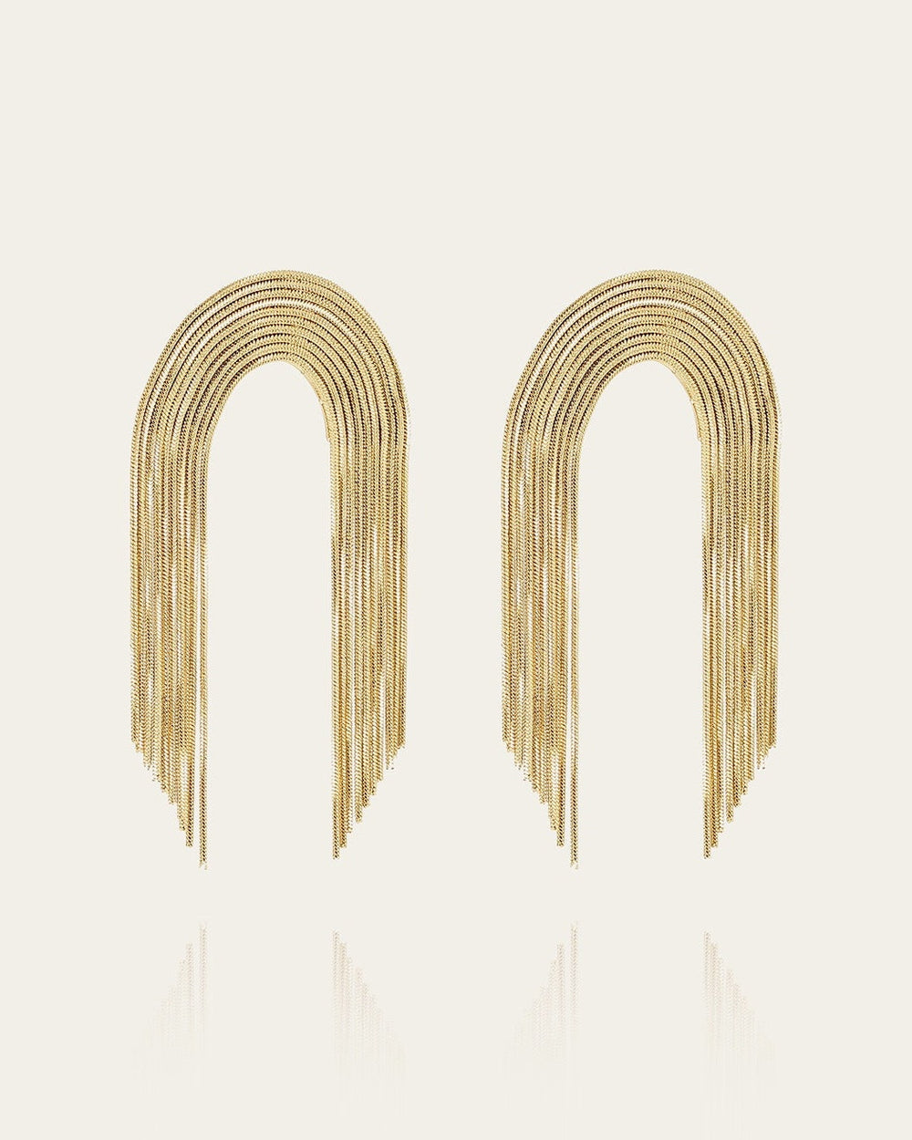 Giave Earrings (Gold-plated steel)