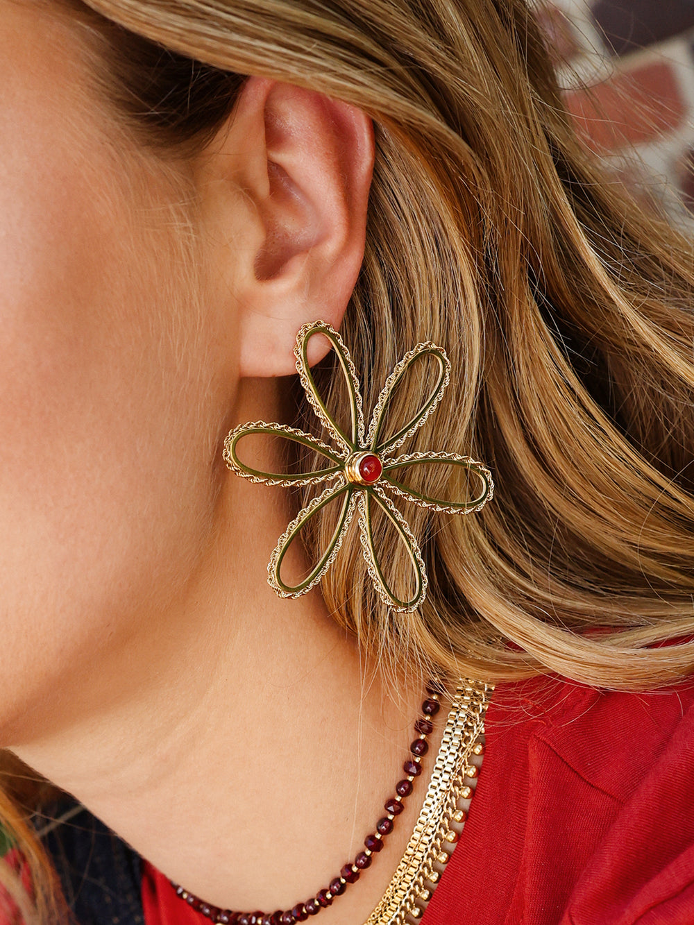 Sunflower Earrings