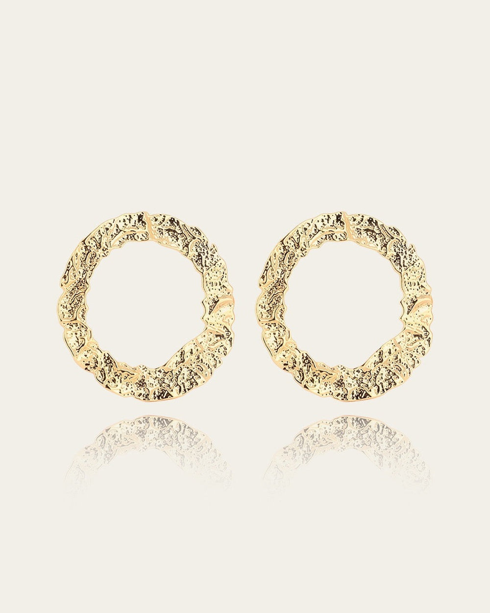 Gate Earrings (Gold-plated steel)