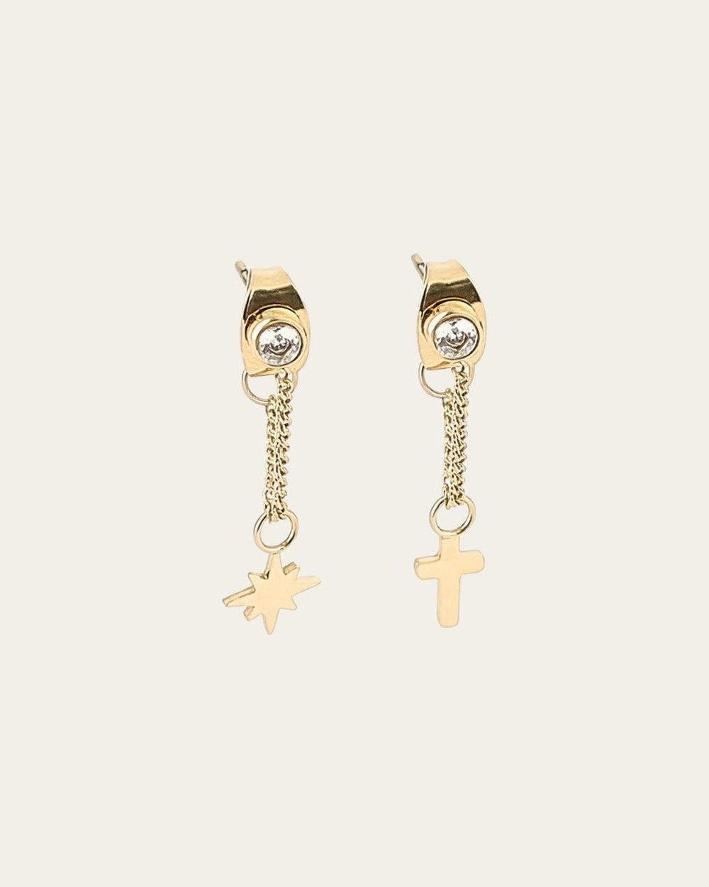 Romane Earrings (Gold-plated steel)