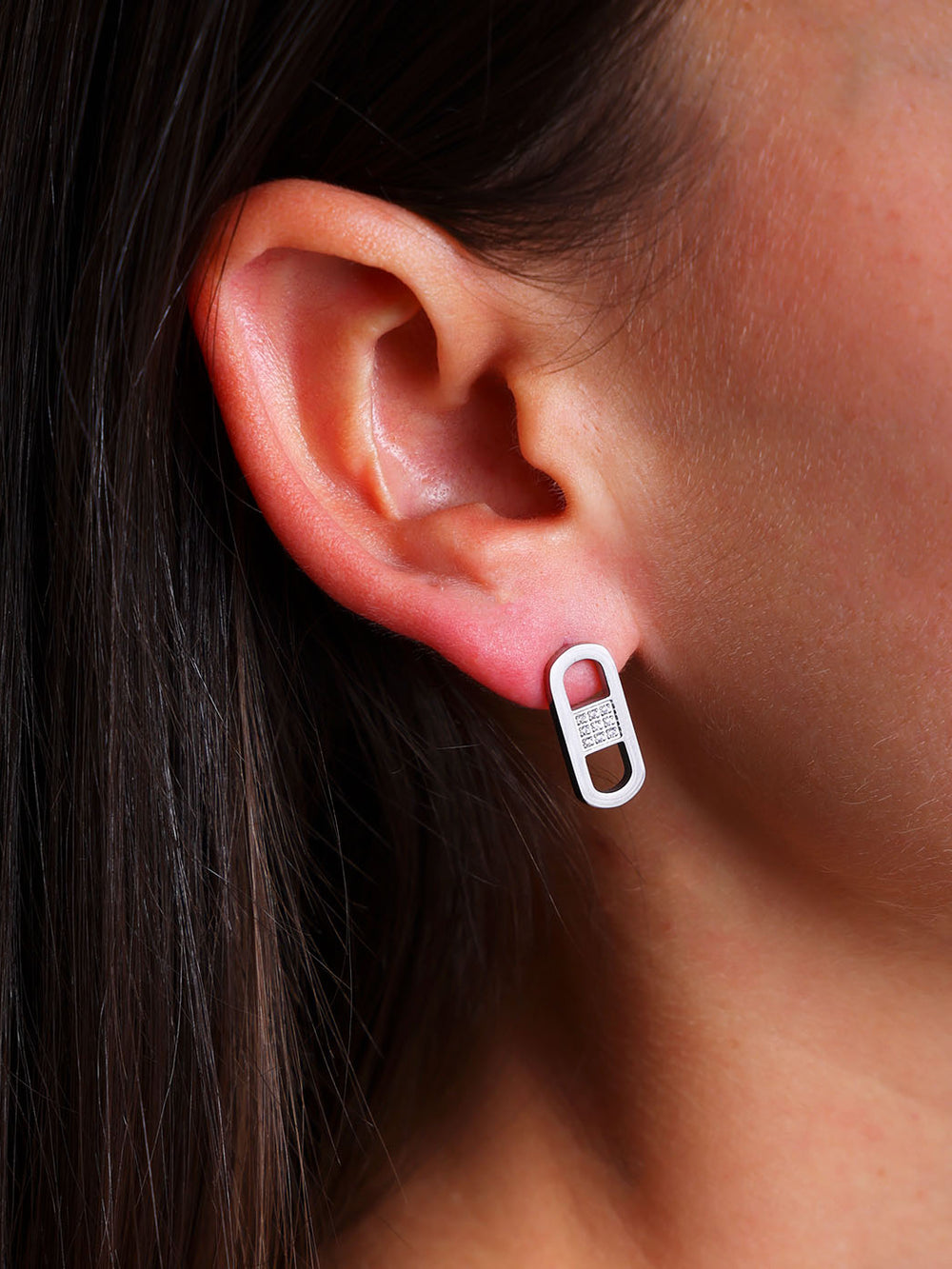 Boucles d'oreilles puces Délia