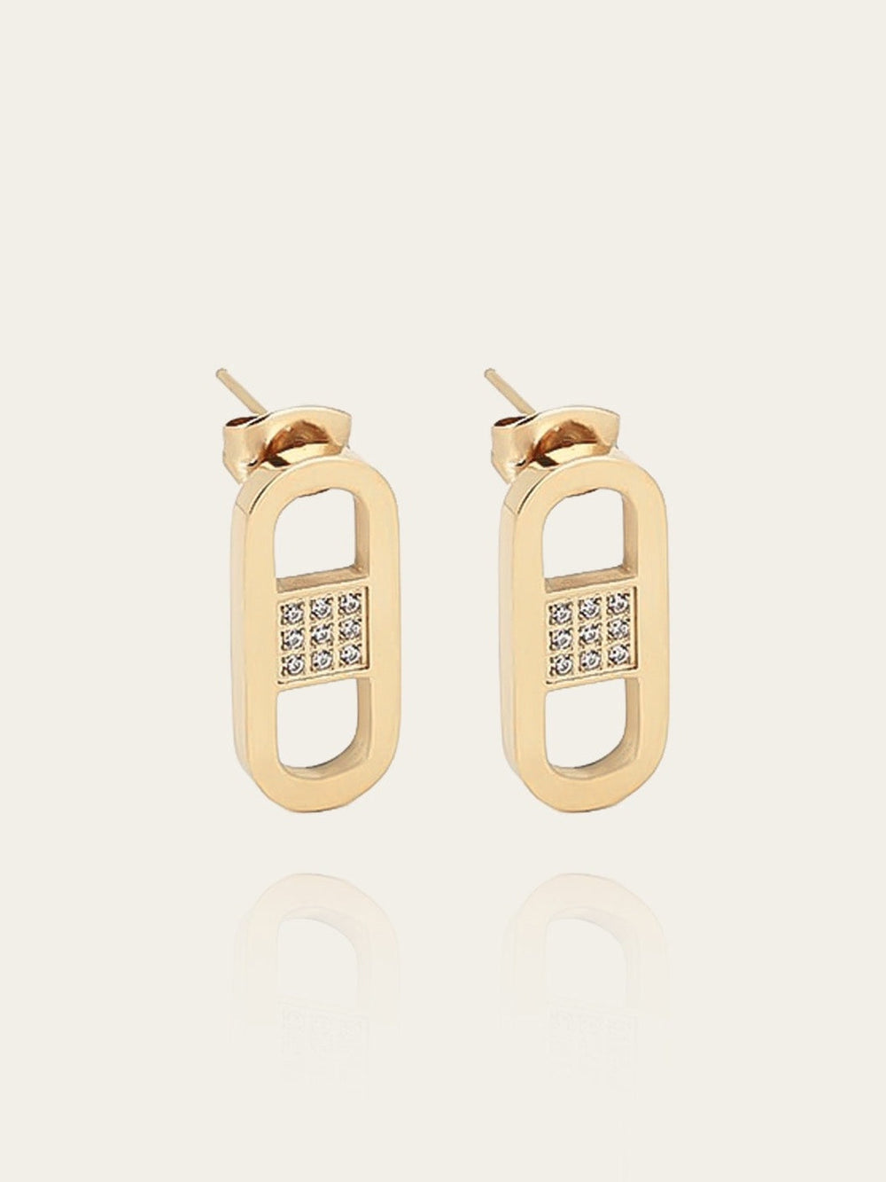 Boucles d'oreilles puces Délia