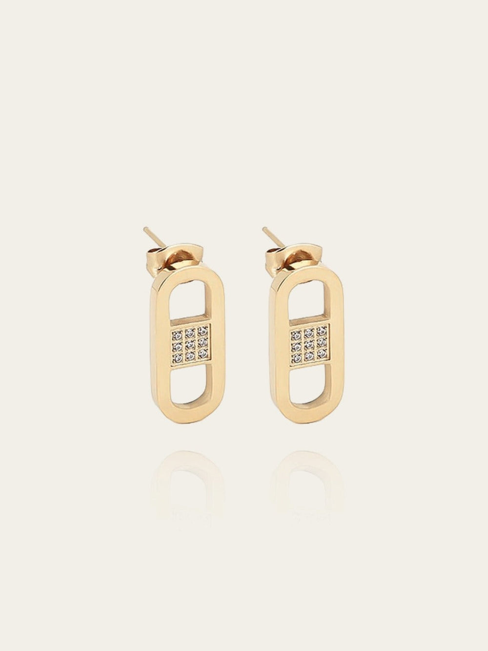 Boucles d'oreilles puces Délia