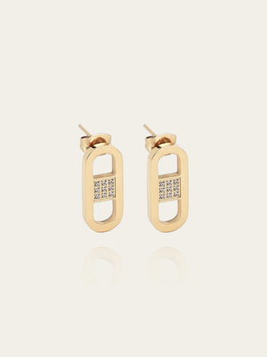 Boucles d'oreilles puces Délia