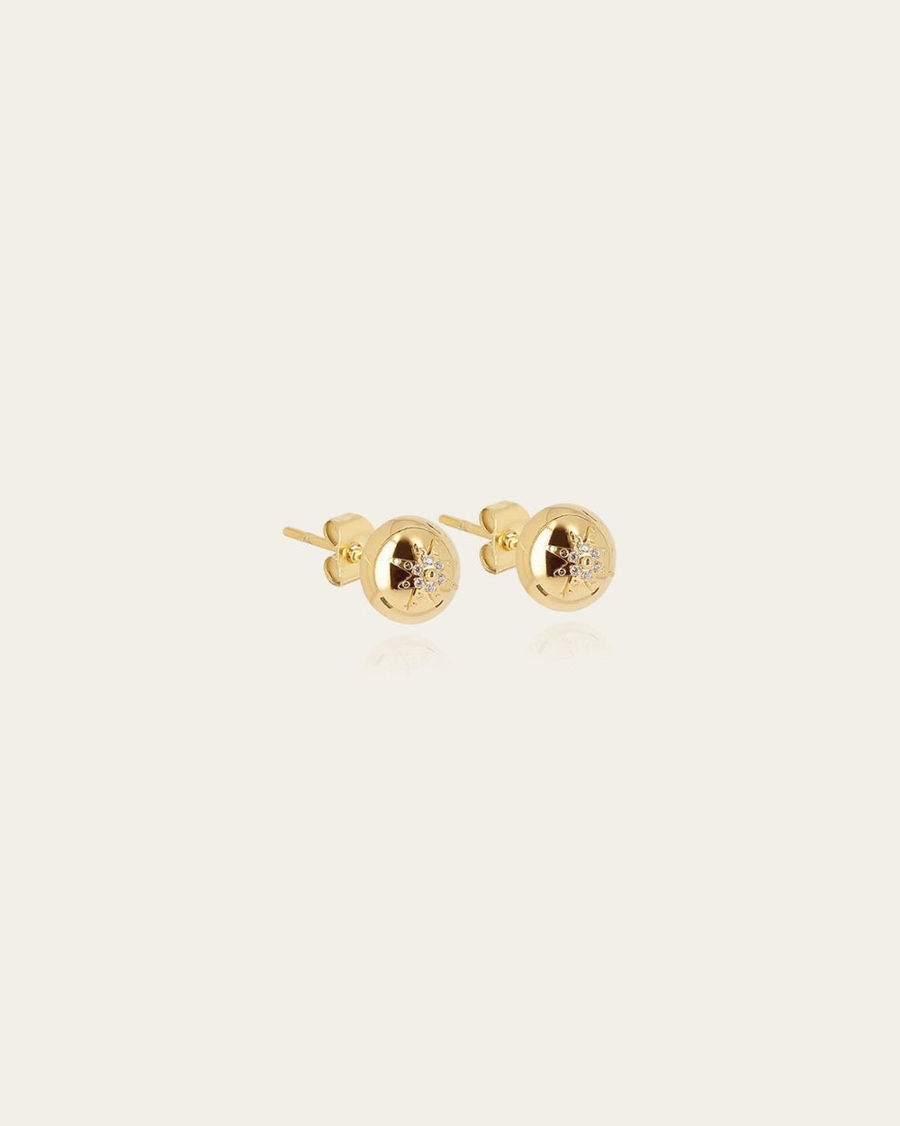 Hina earrings (Gold-plated steel)