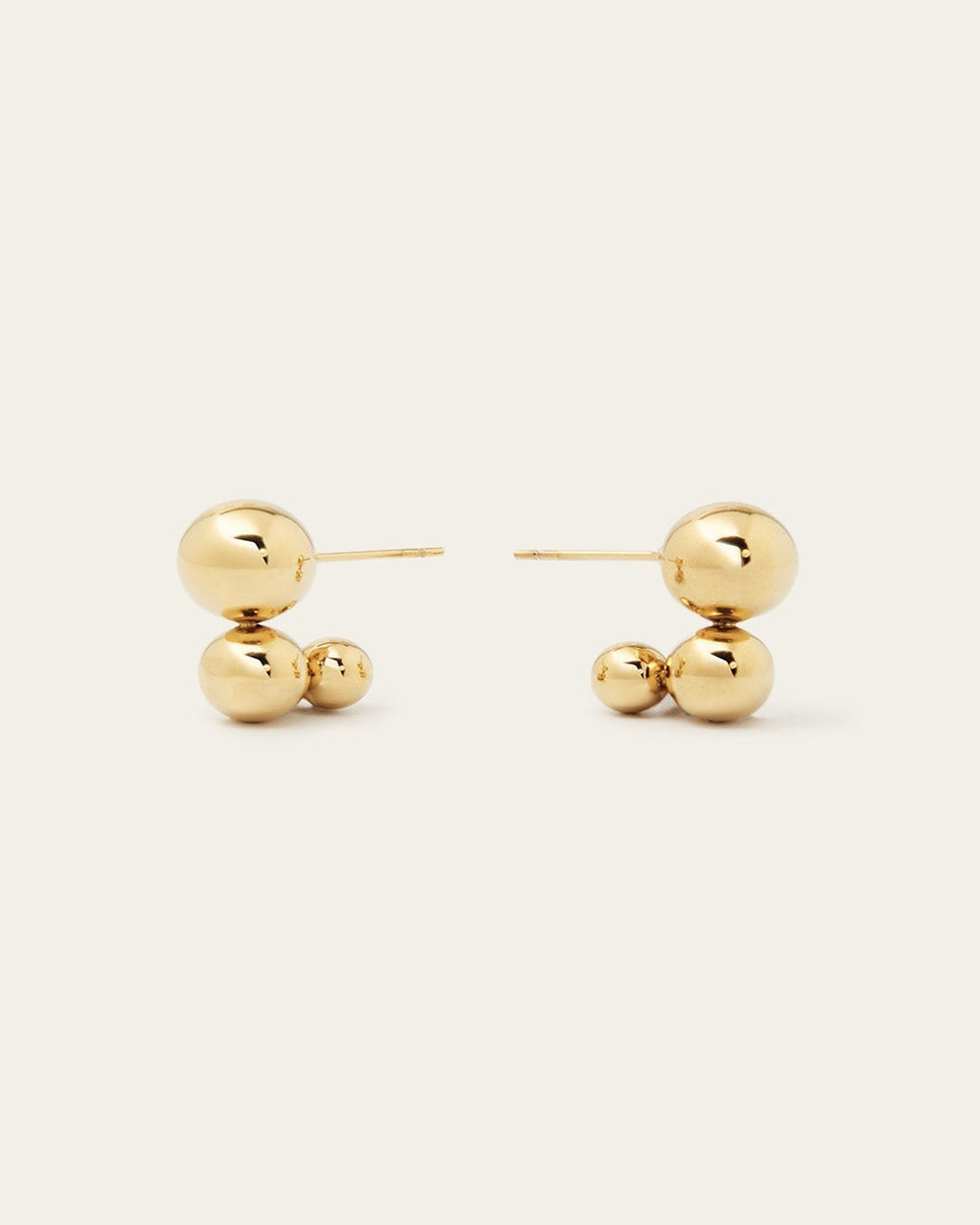 Annabelle earrings (Gold-plated steel)