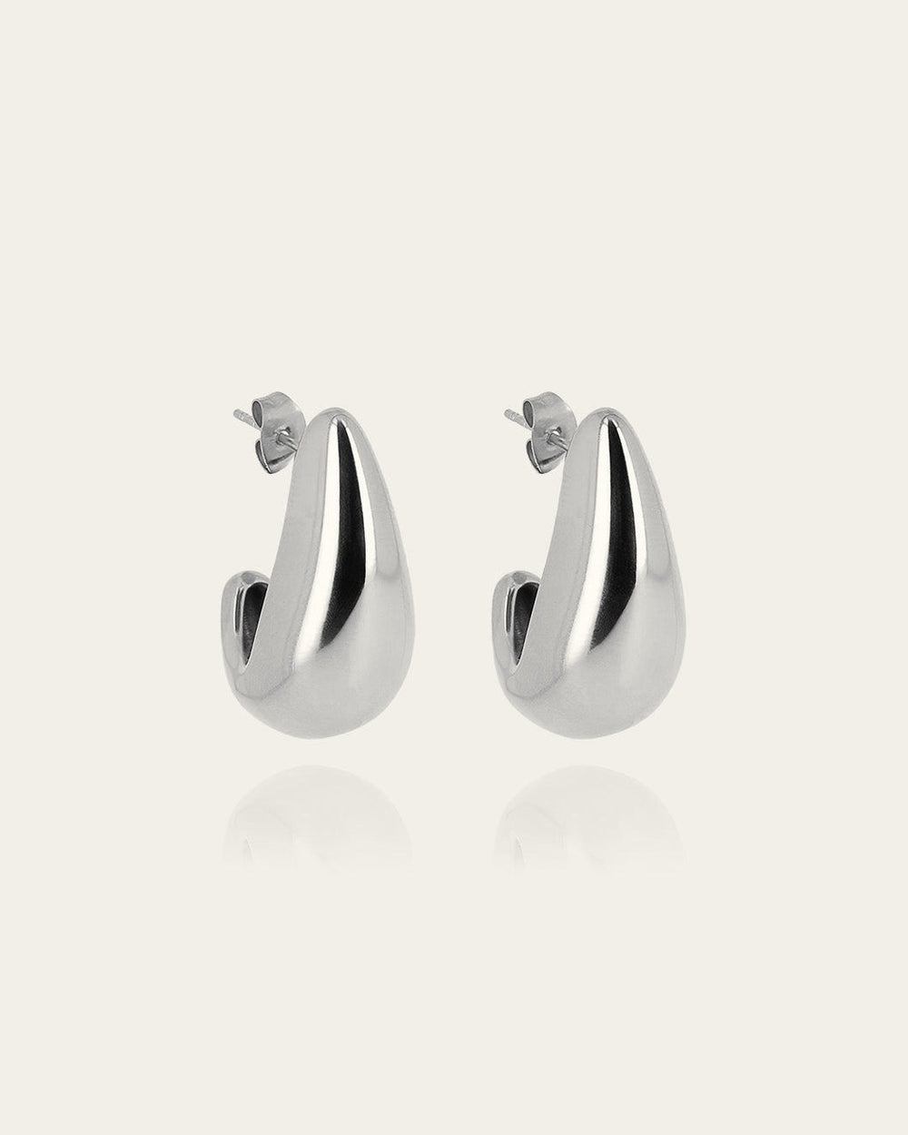 Boucles d'oreilles Agua (Acier)