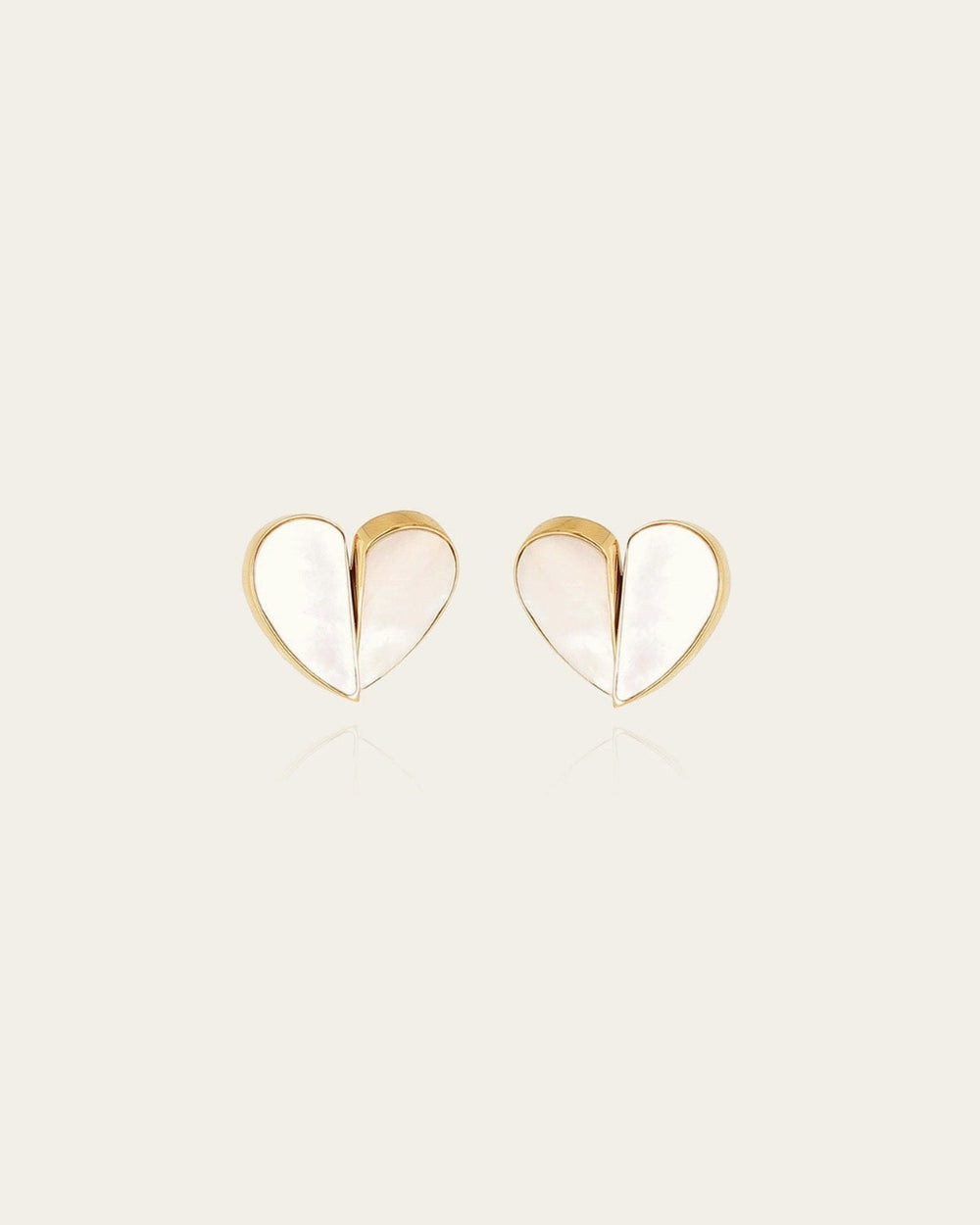Boucles d'oreilles Basilio (Acier doré)
