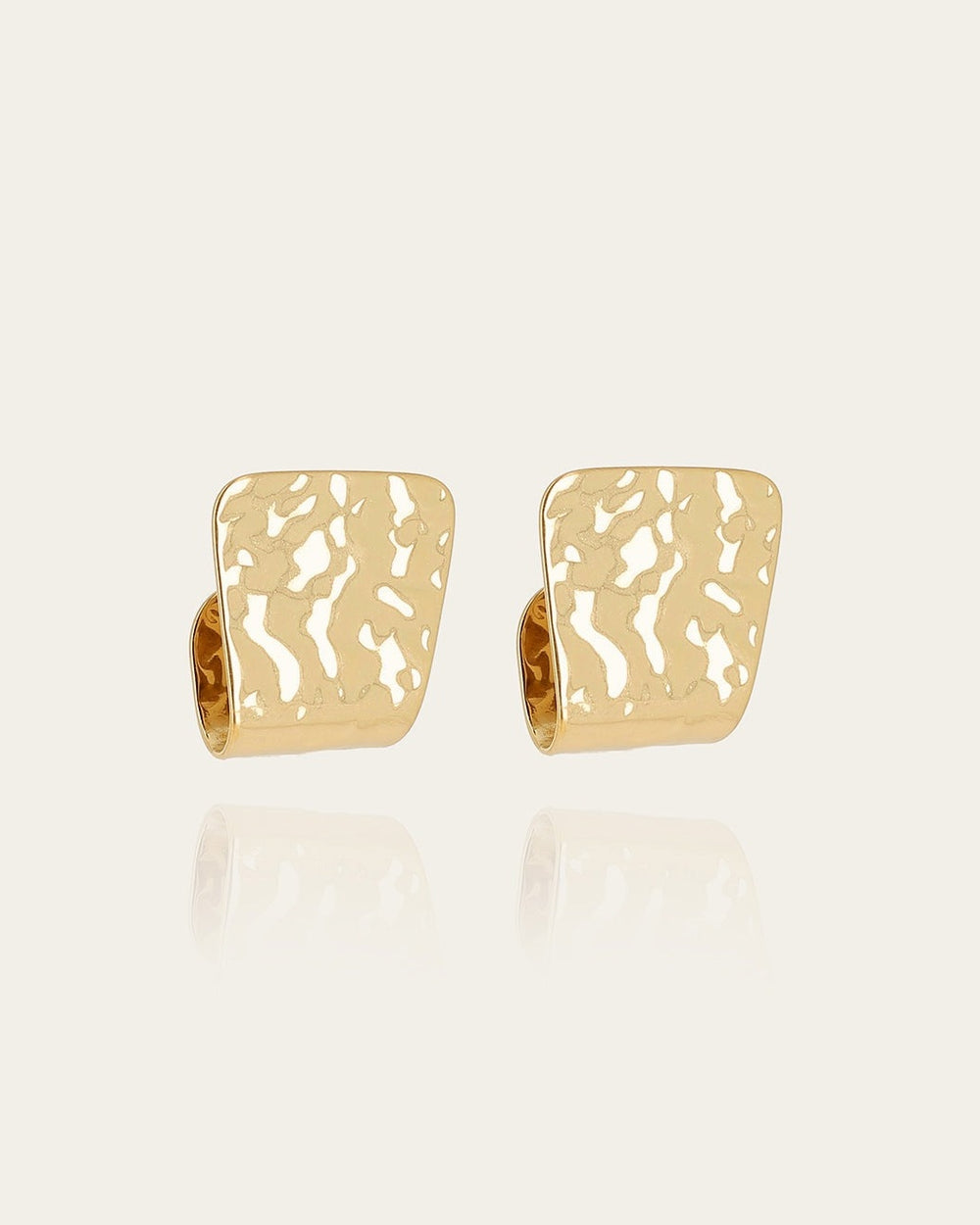 Boucles d'oreilles Andeos (Acier doré)