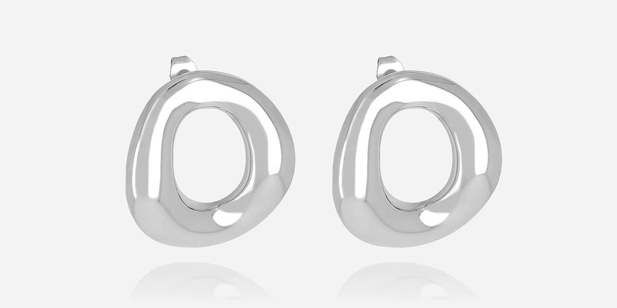 Boucles d'oreilles Cesira (Acier)