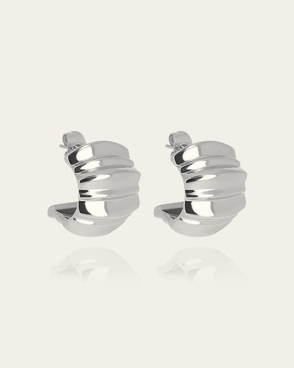 Boucles d'oreilles Eikon (Acier)