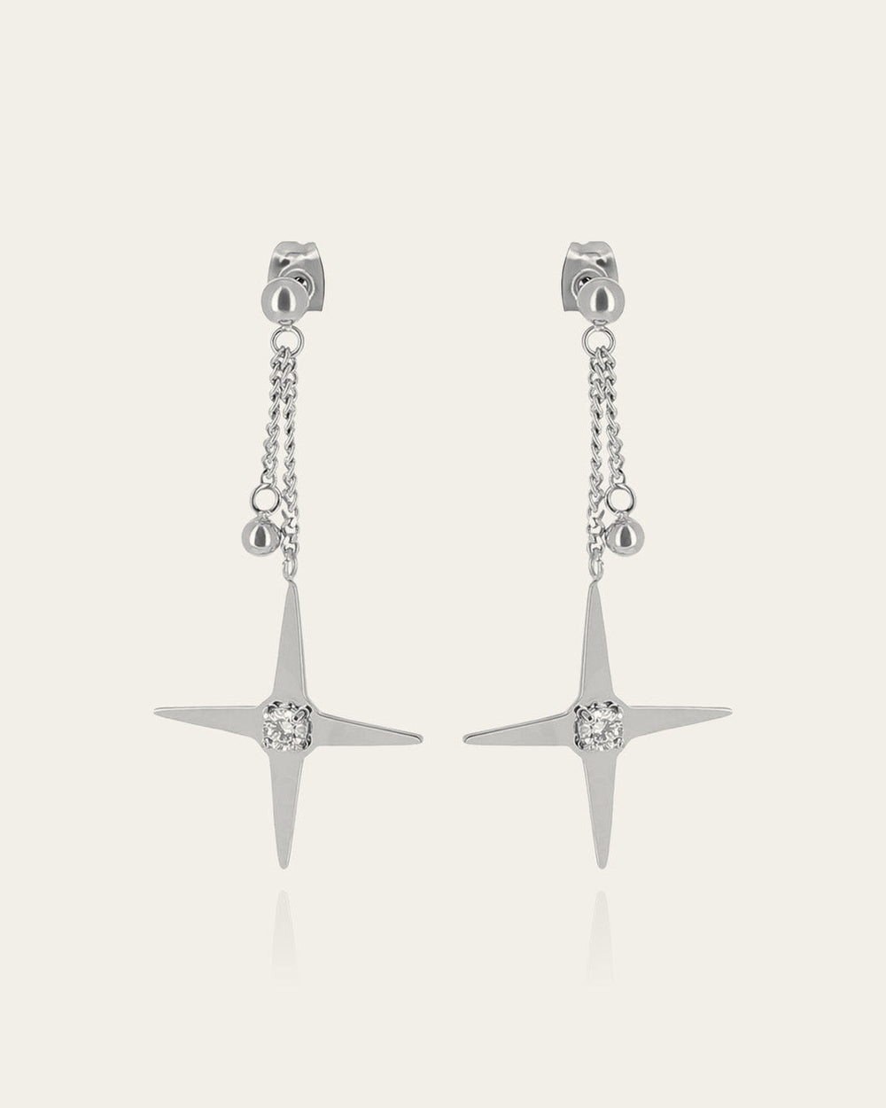 Boucles d'oreilles Ewald (Acier)