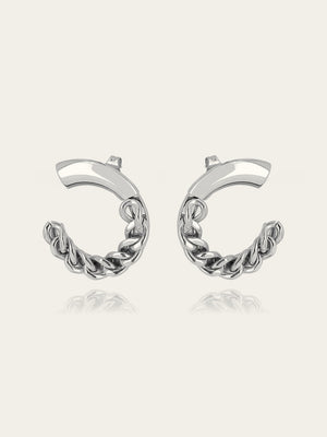 Boucles d'oreilles Carbonio