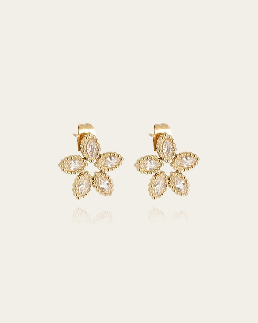 Demo Earrings (Gold-plated steel)