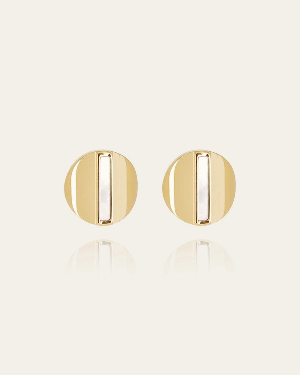 Boucles d'oreilles Luras (Acier doré)