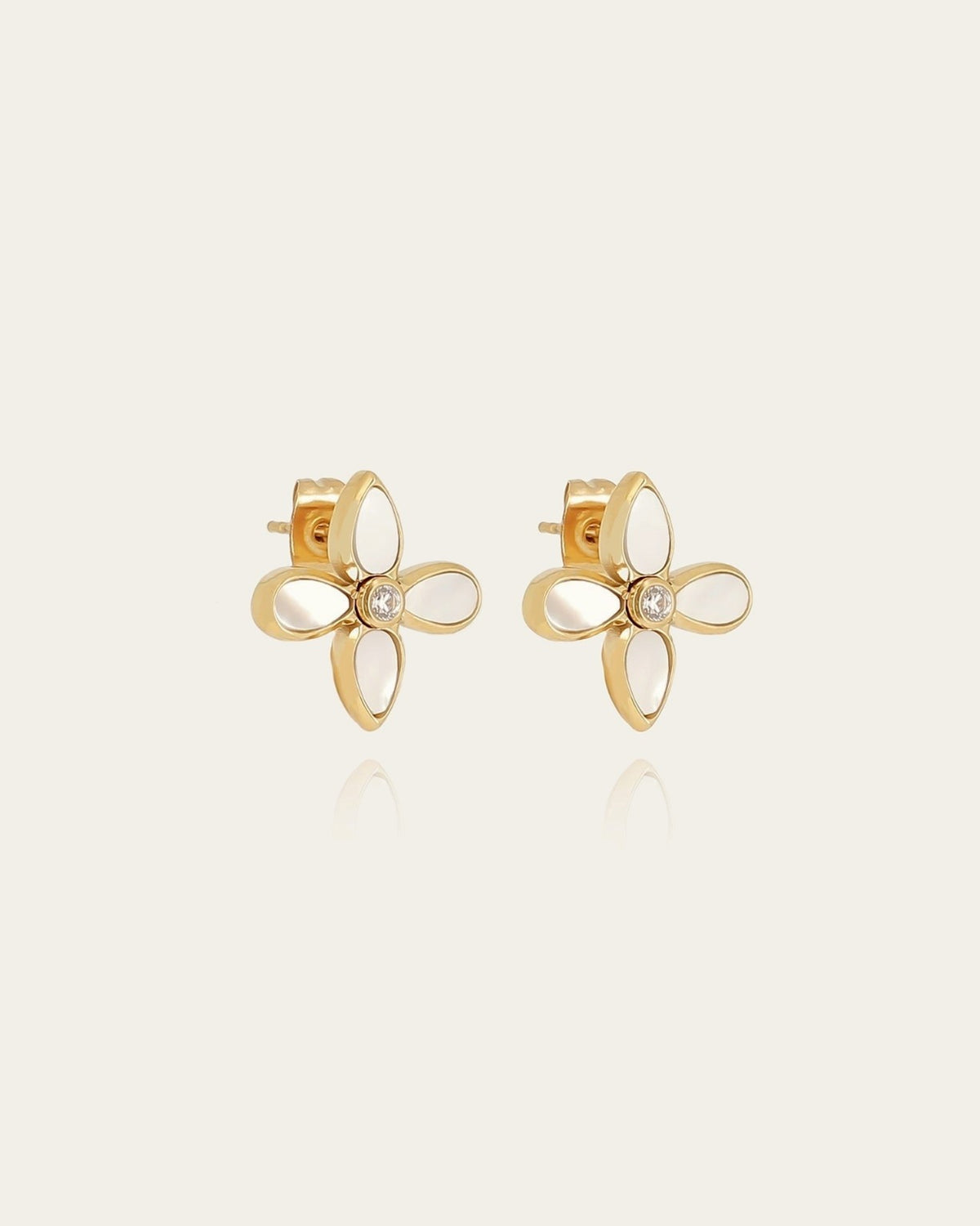 Molini earrings (Gold-plated steel)