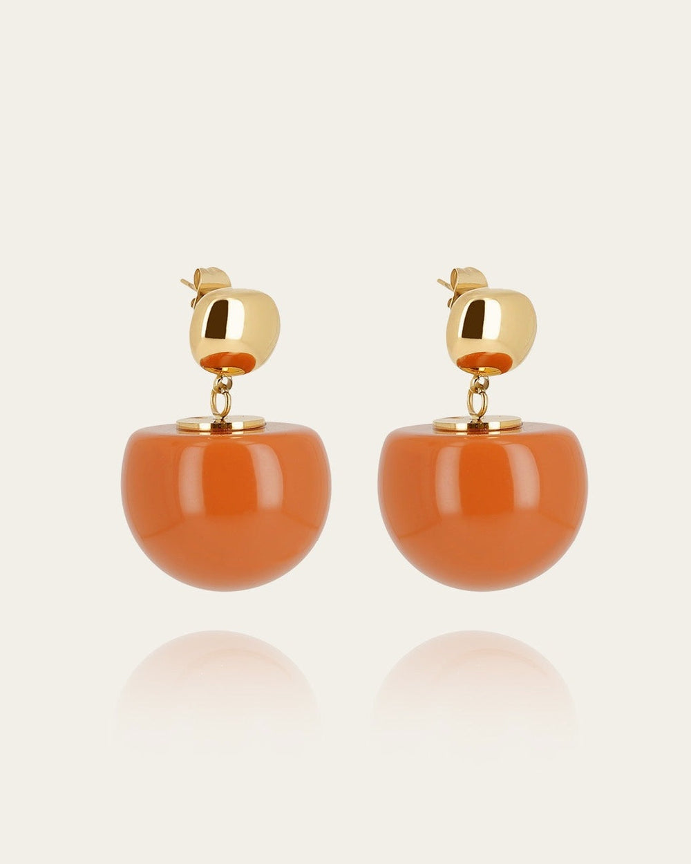 Rosazia Earrings (Gold-plated steel)