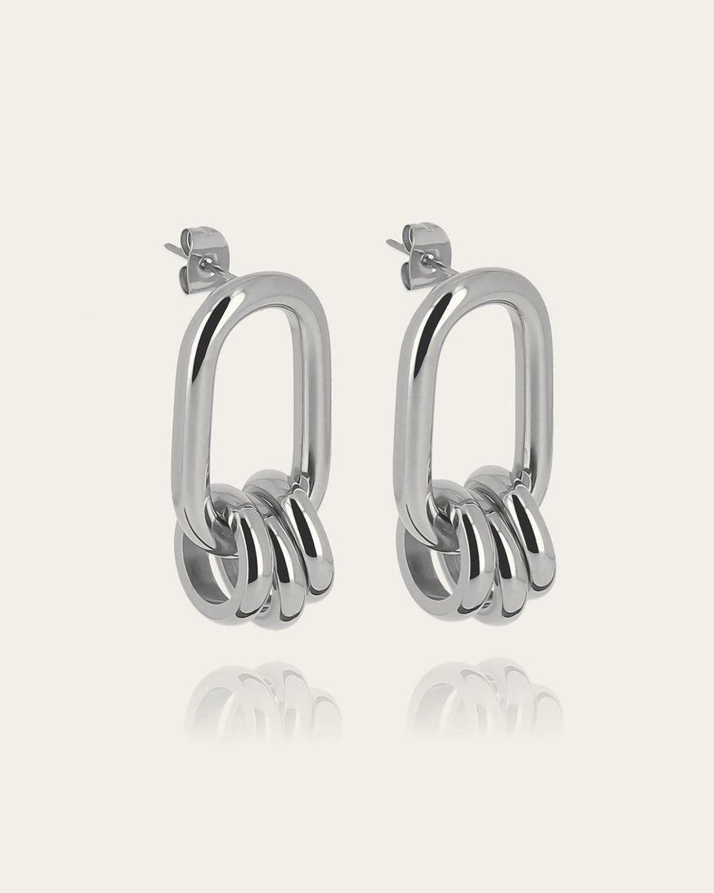 Boucles d'oreilles Dorel (Acier)