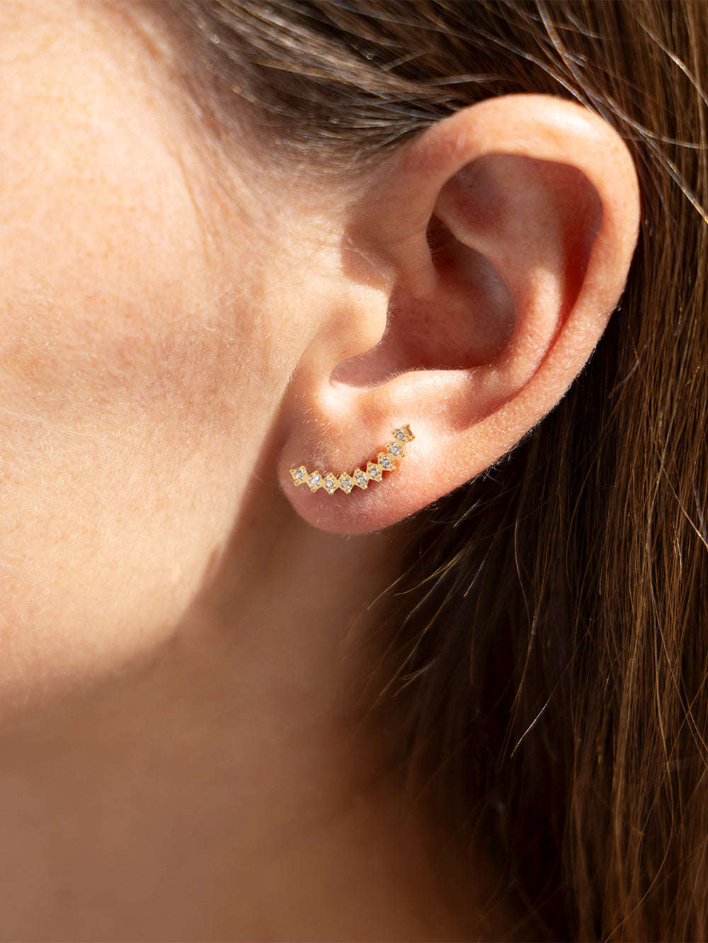 Boucles d'oreilles Cassis