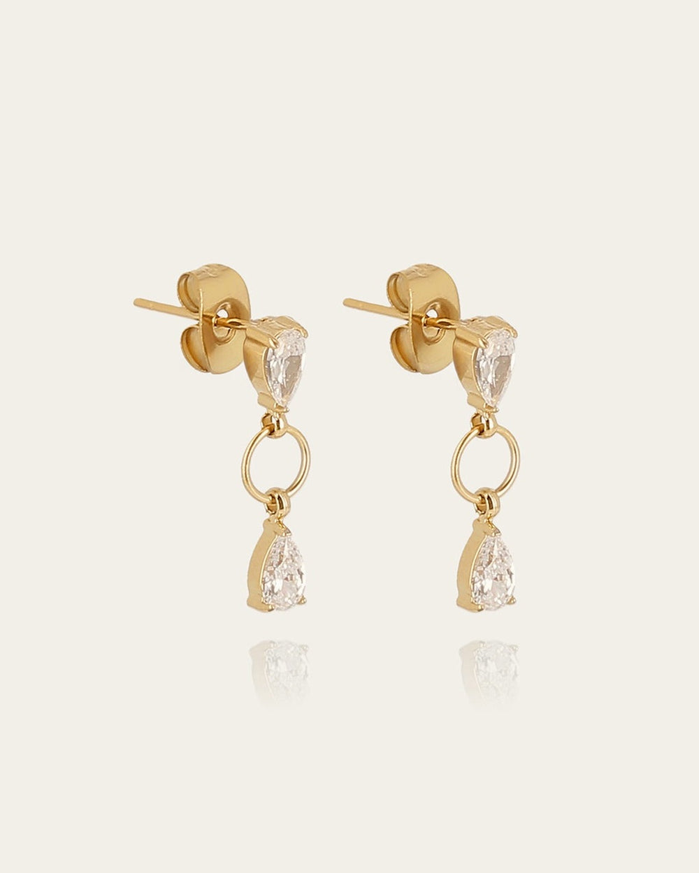 Boucles d'oreilles Skagen (Acier doré)