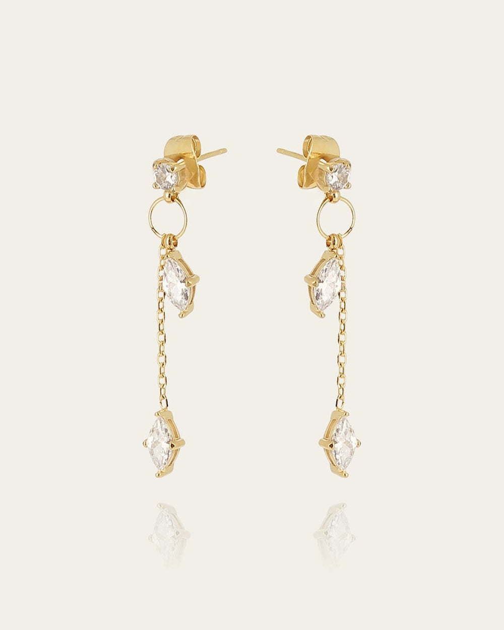 Cordoba Earrings (Gold-Plated Steel)