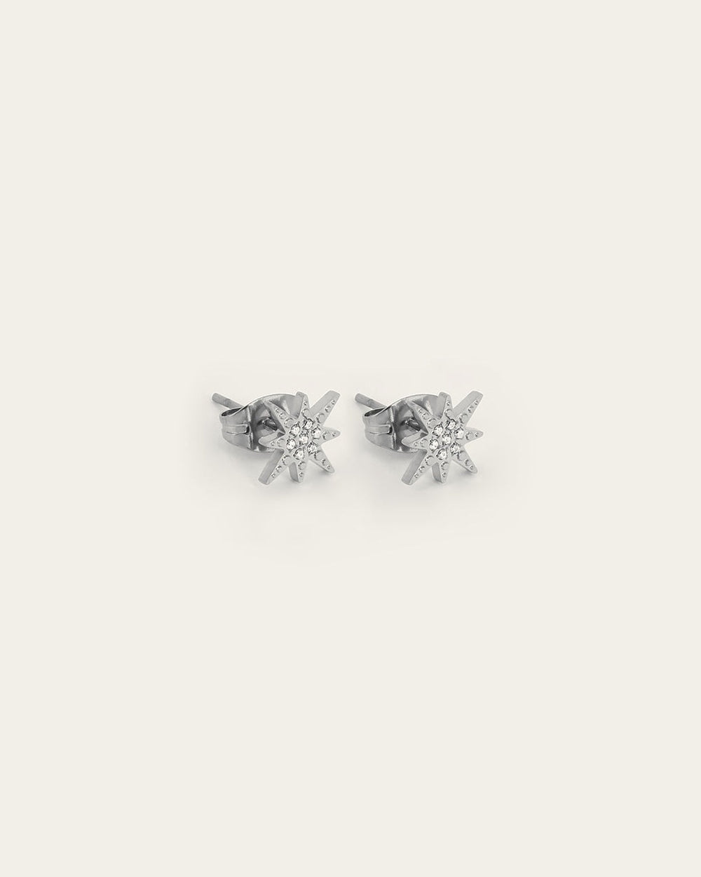 Boucles d'oreilles puces Isaac (Acier)