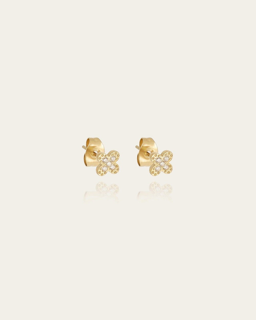Amaé Earrings (Gold-plated Steel)