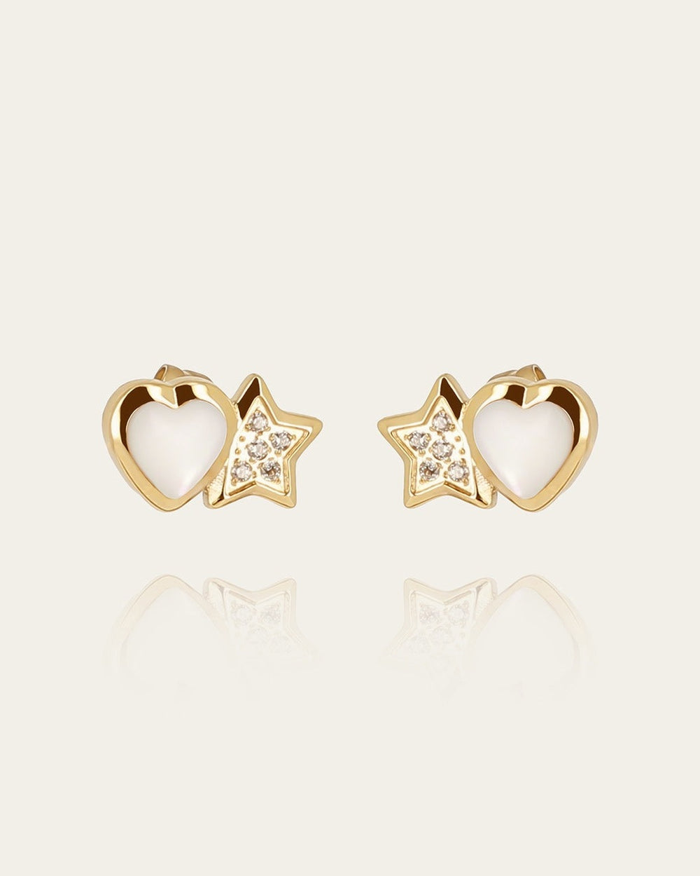 Sassari earrings (Gold-plated steel)