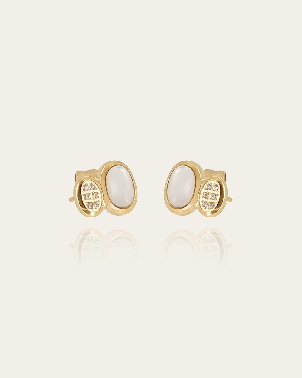 Nicolosi Earrings (Gold-plated steel)