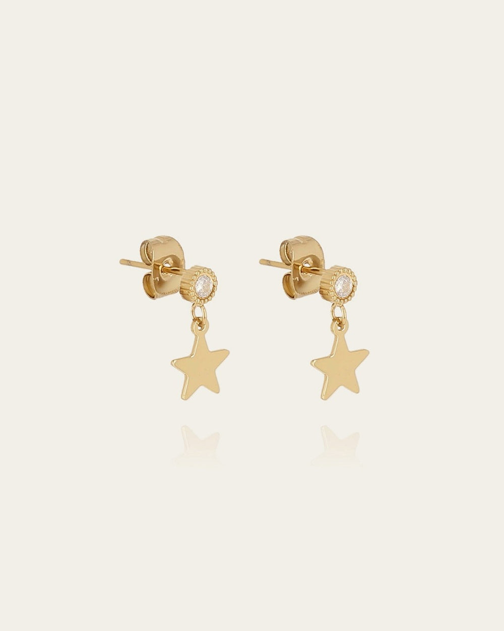 Serifos Earrings (Gold-Plated Steel)