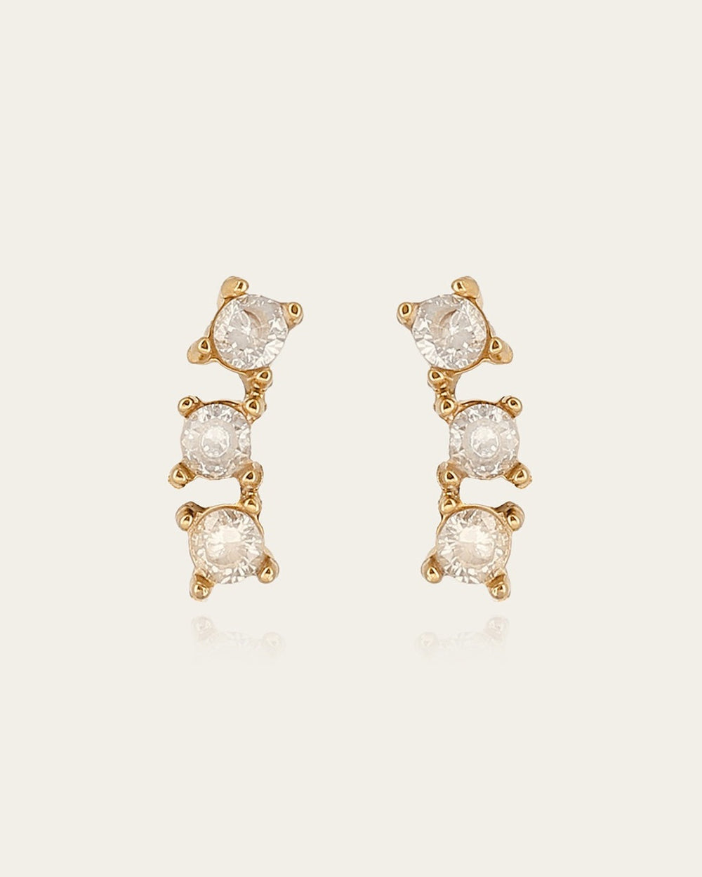 Earrings Pamayu (Gold-Plated Steel)