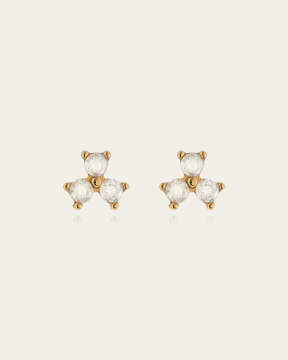 Ranges Earrings (Gold-Plated Steel)
