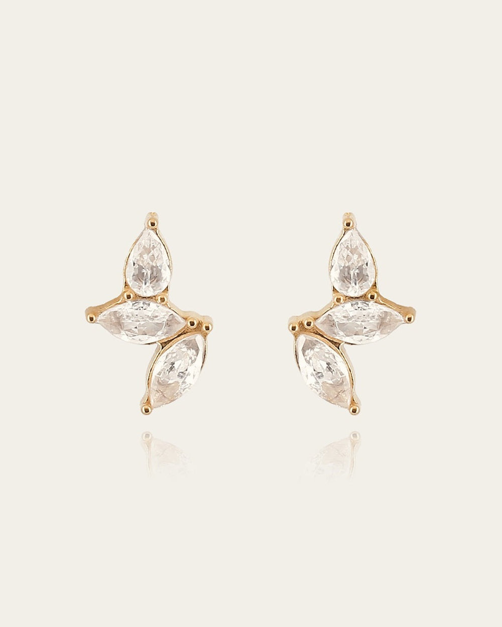 Sturt Earrings (Gold-Plated Steel)
