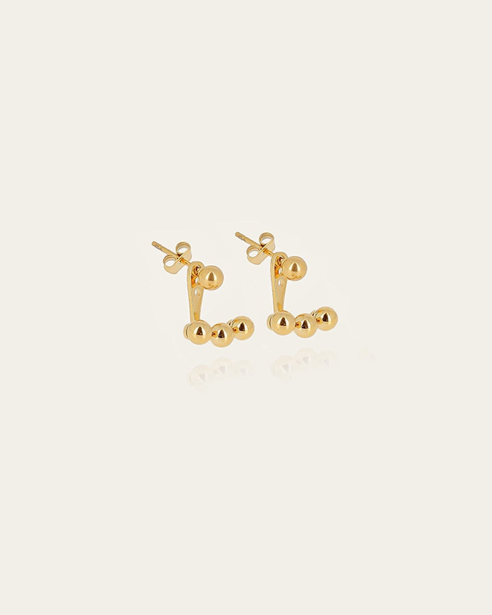 Boucles d'oreilles Islay (Acier doré)