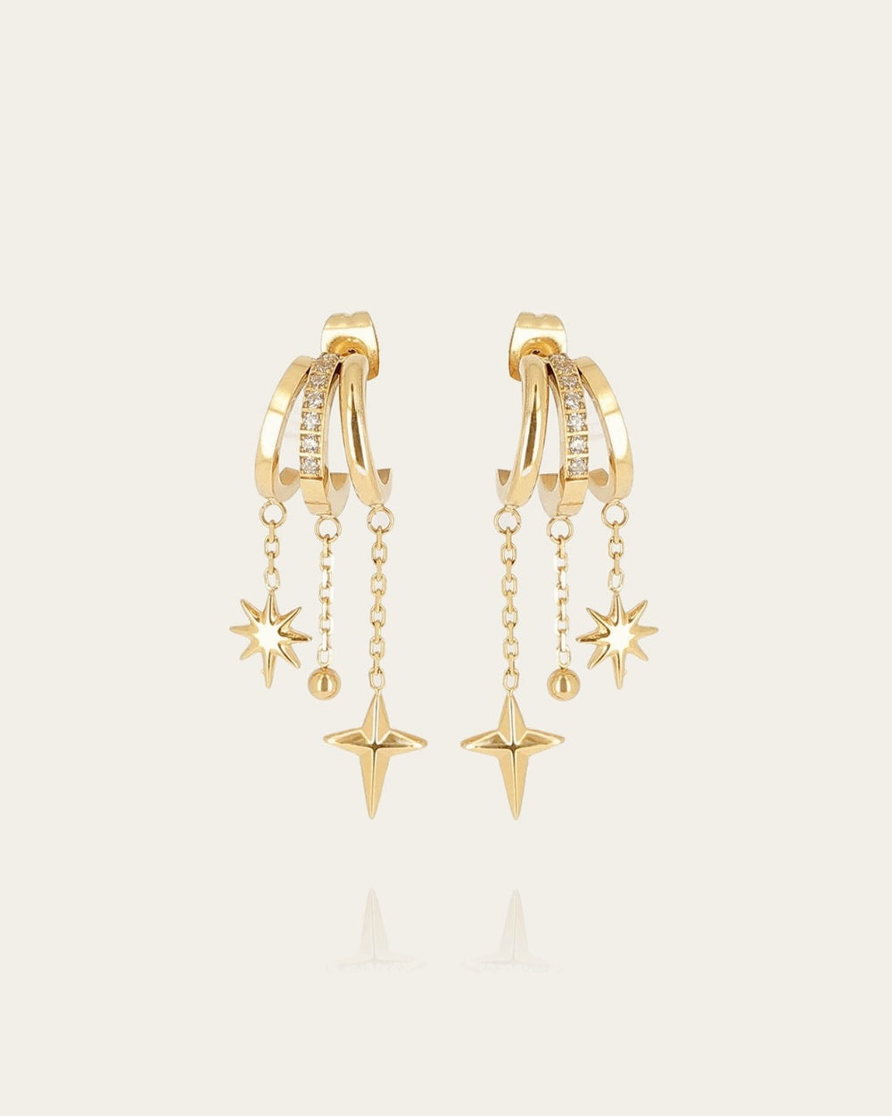 Valentina Earrings (Gold-plated Steel)