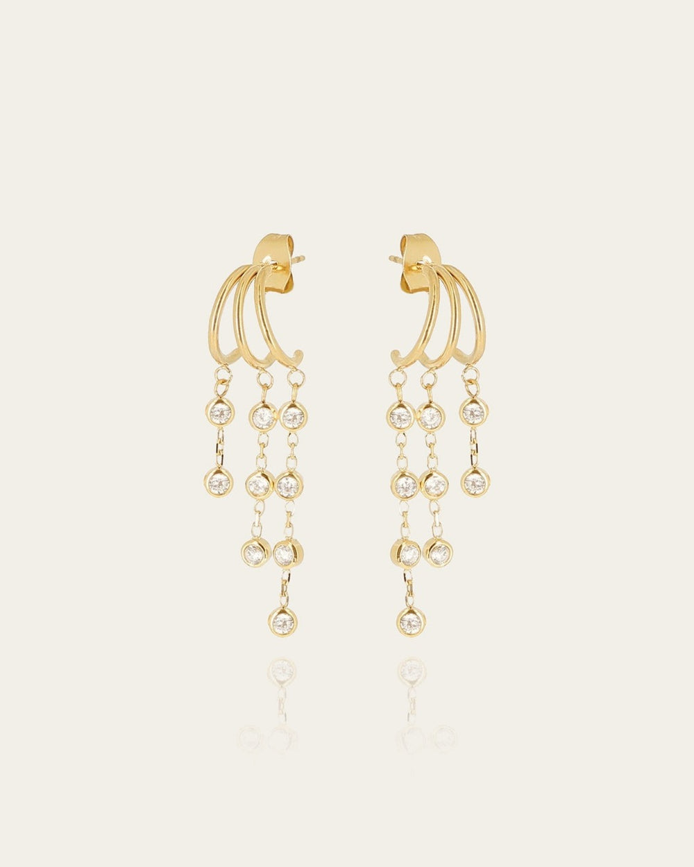 Teresa Earrings (Gold-plated Steel)