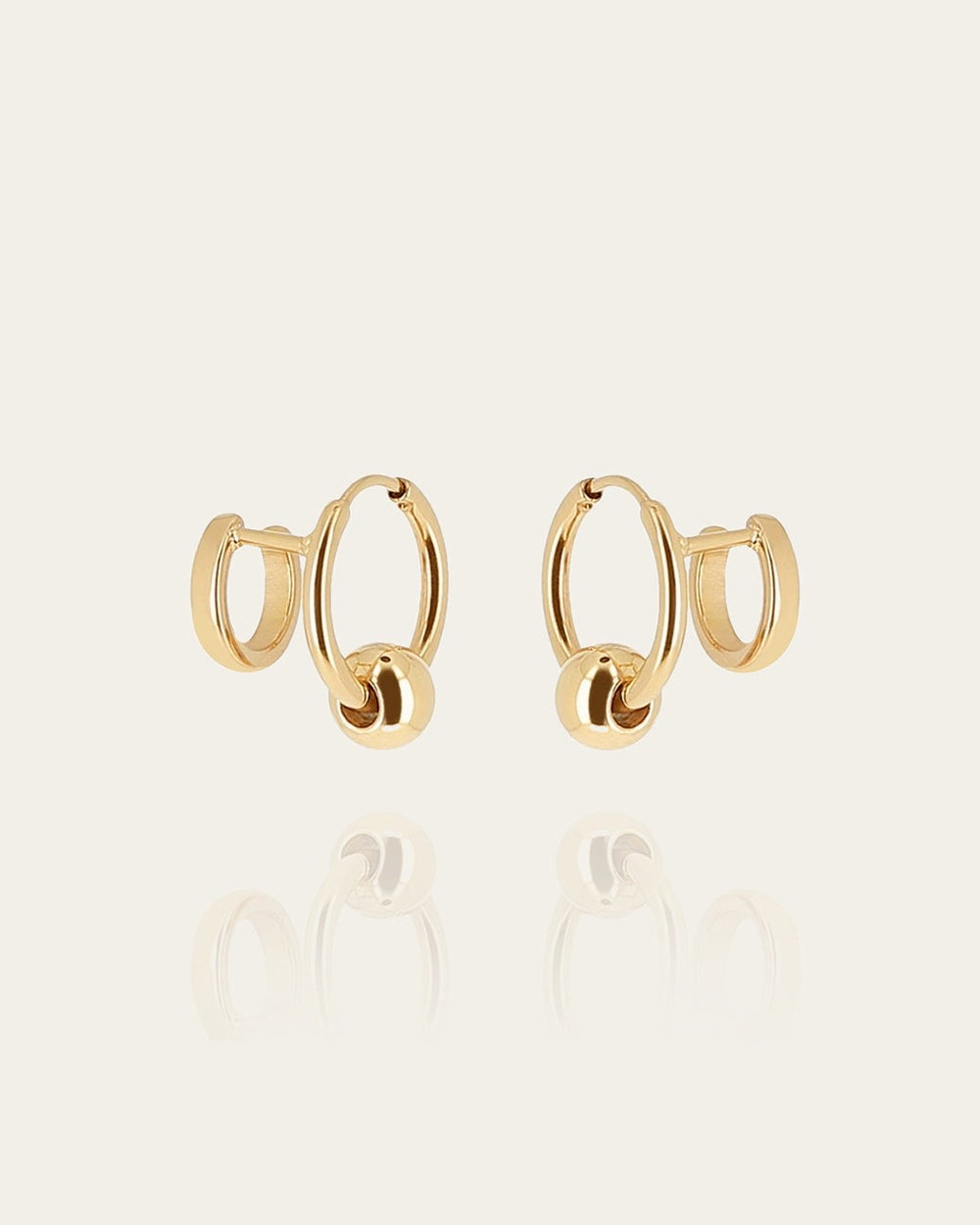 Carmela Earrings (Gold-plated Steel)