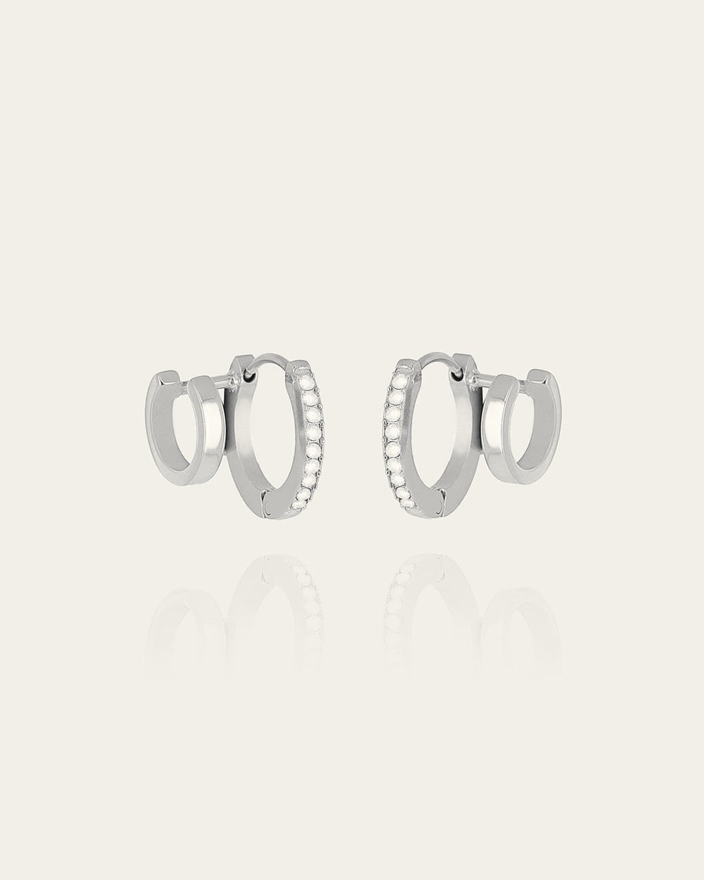 Boucles d'oreilles Uria (Acier)