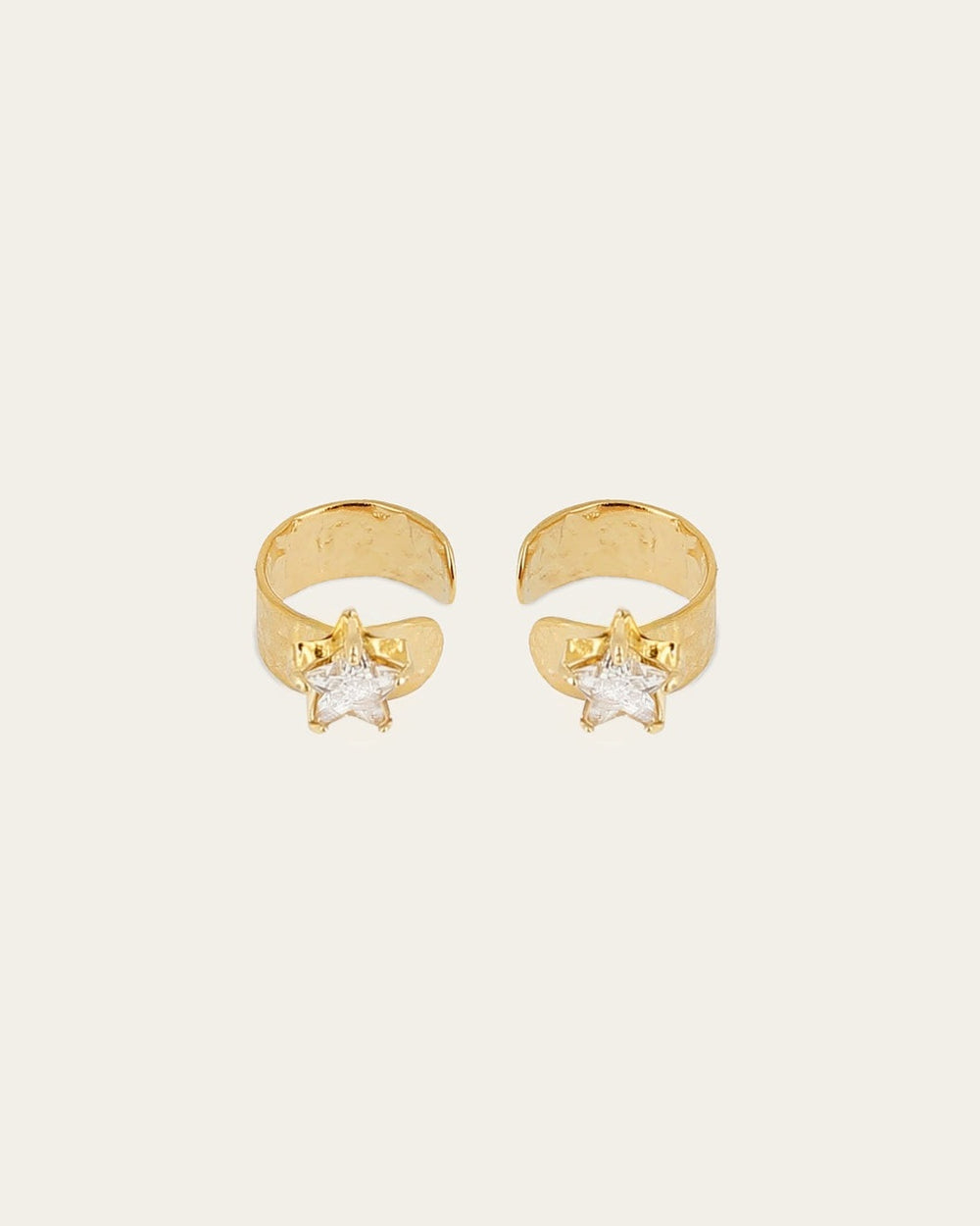 Earcuff Deah (Acier doré)