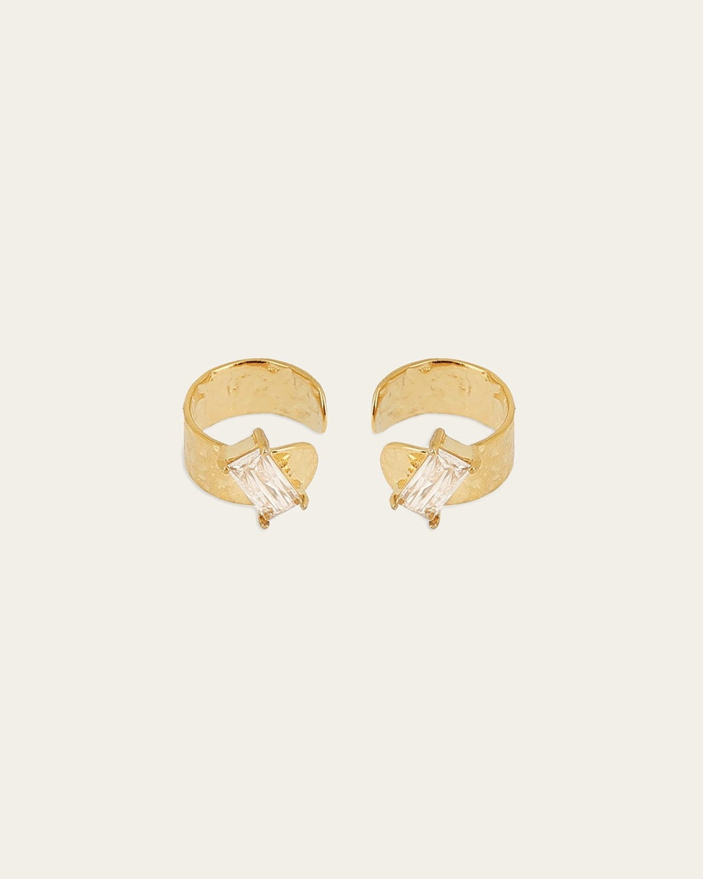 Earcuff Laurel (Acier doré)