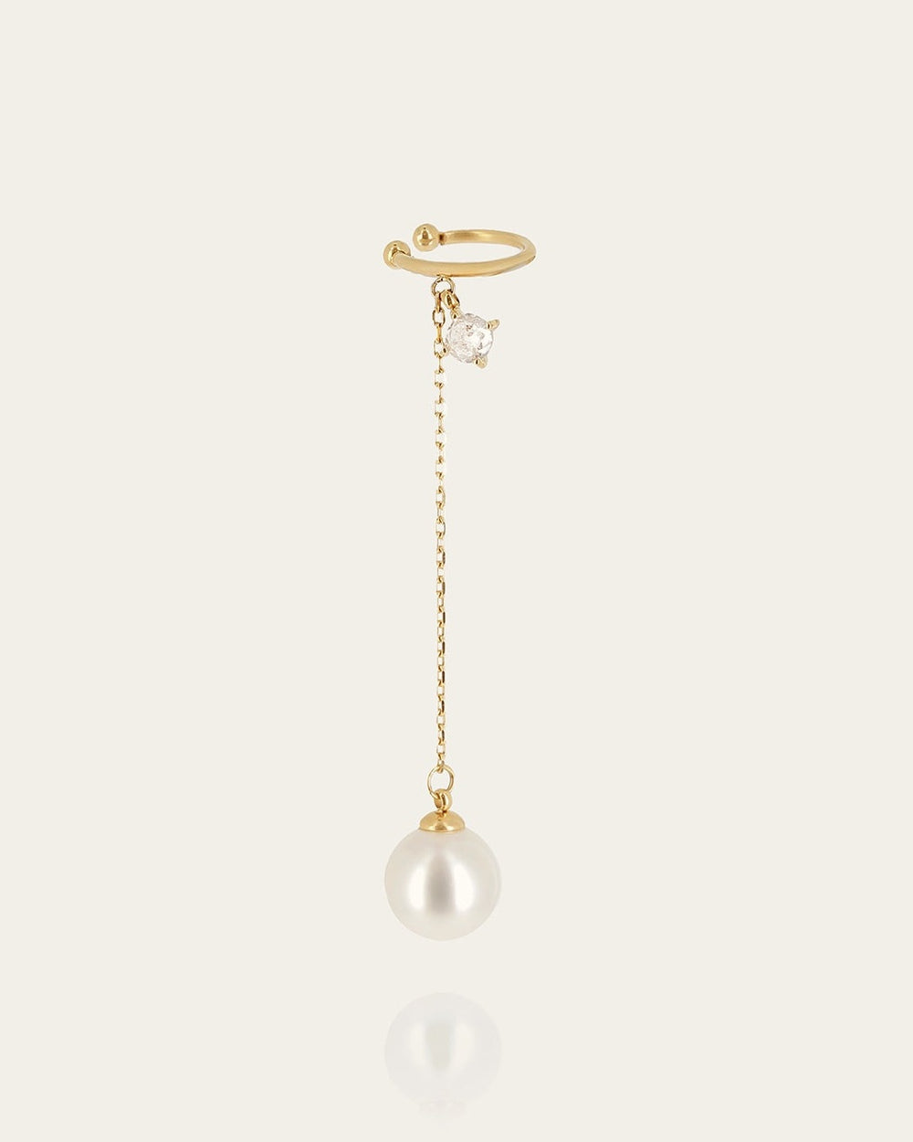 Earcuff Orissa (Acier doré)