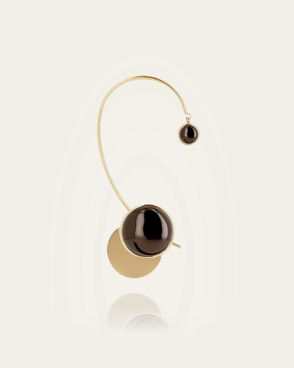 Selenite Earcuff (Gold-Plated Steel)
