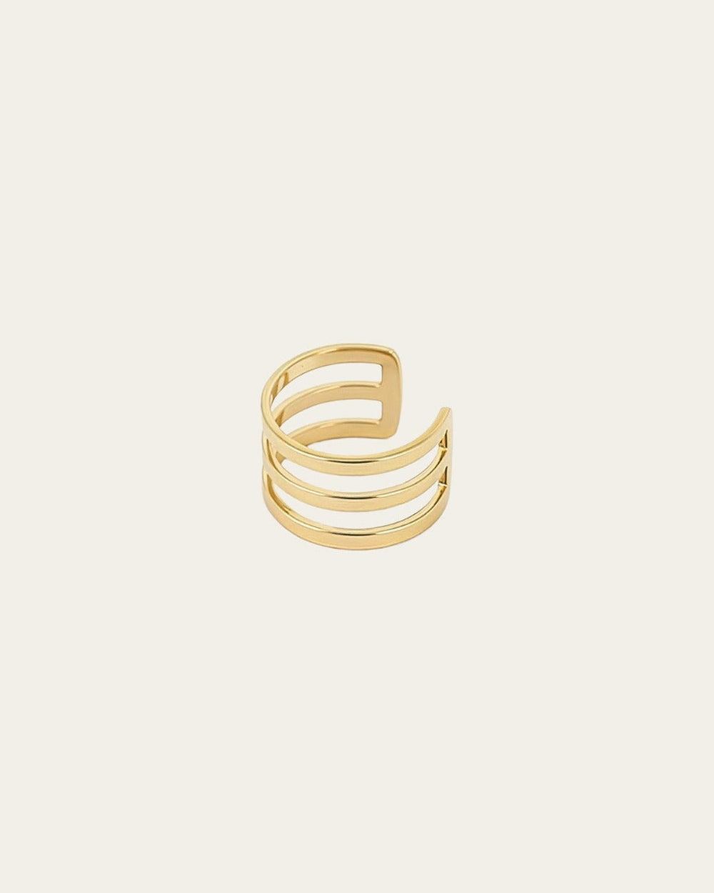 Earcuff Matt (Acier doré)